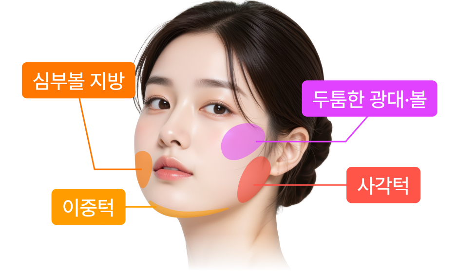 얼굴 크기와 윤곽은 뼈만의 문제가 아닙니다.